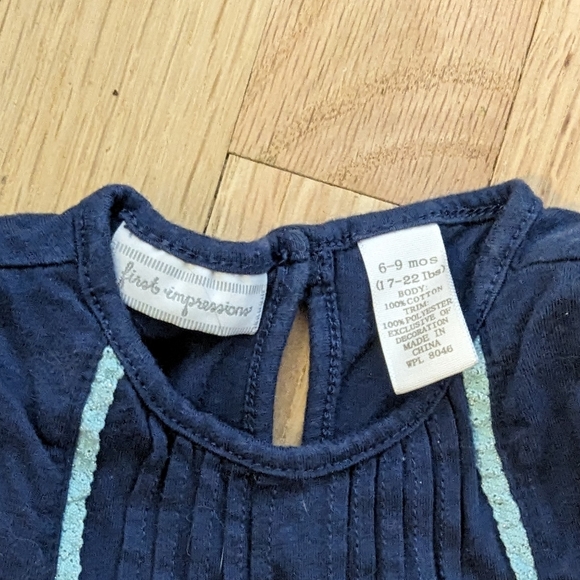 First Impressions Baby Outfit 6-9mo - Picture 5 of 5